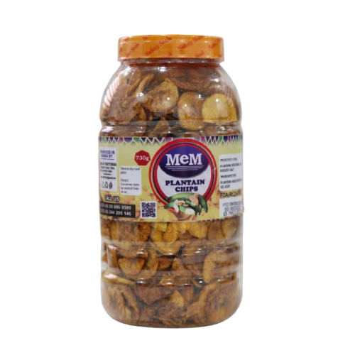 Mem Plaintain Chips (730g)
